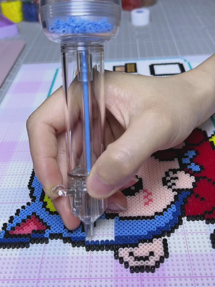 MeltMuse Pro Pixel Art Speed-Placer & Fuse Bead Dispenser Pen